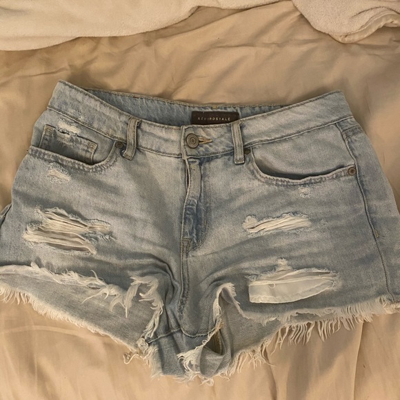 Aeropostale Pants - AERO Ripped Denim Shorts